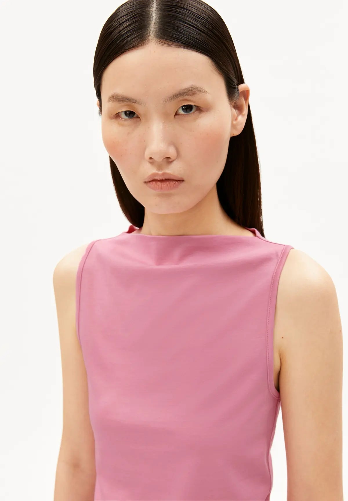 ARMEDANGELS - LAMINIAA Top • washed berry - ROSA ECK