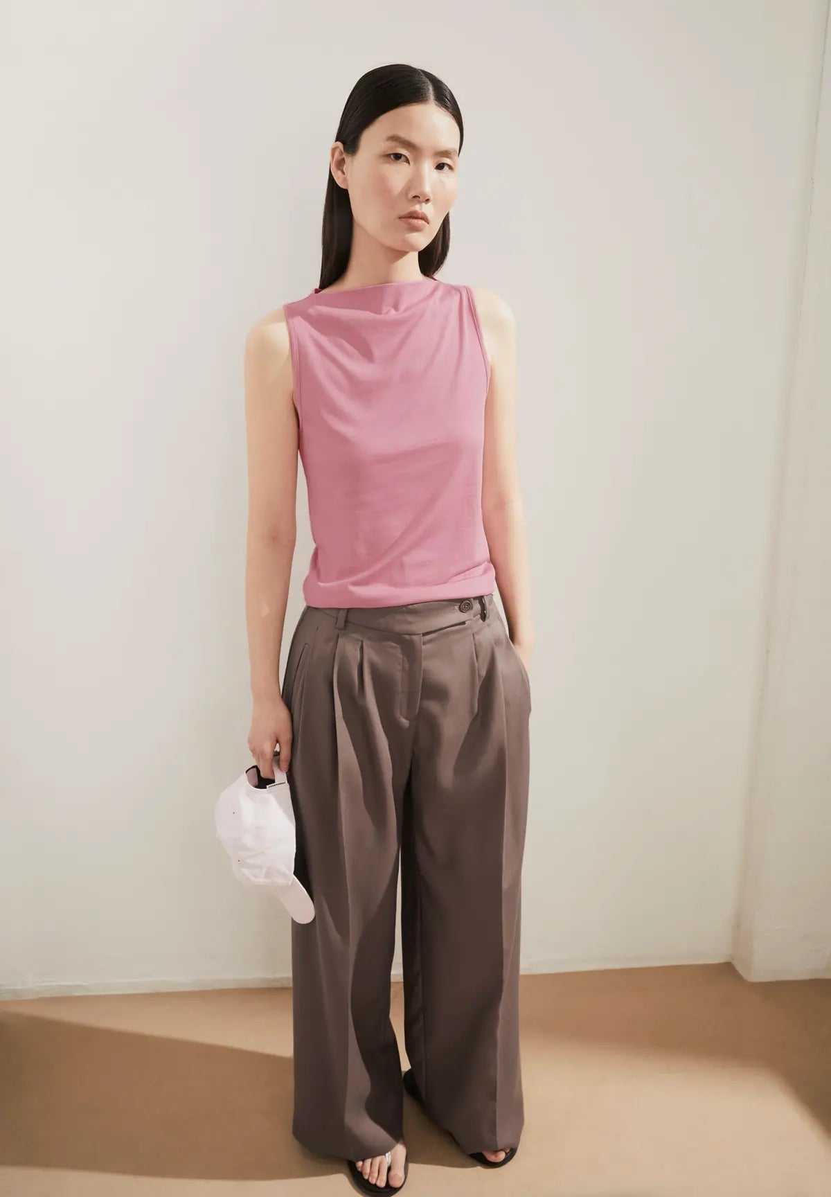 ARMEDANGELS - LAMINIAA Top • washed berry - ROSA ECK