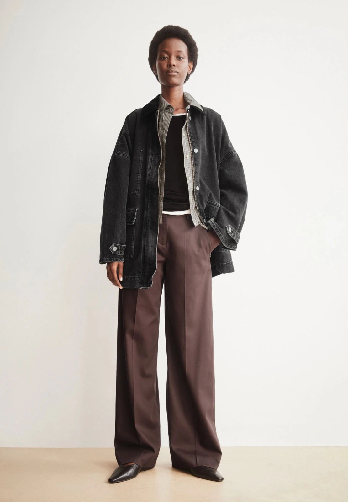 ARMEDANGELS - LEANDRAA Hose • claystone - ROSA ECK