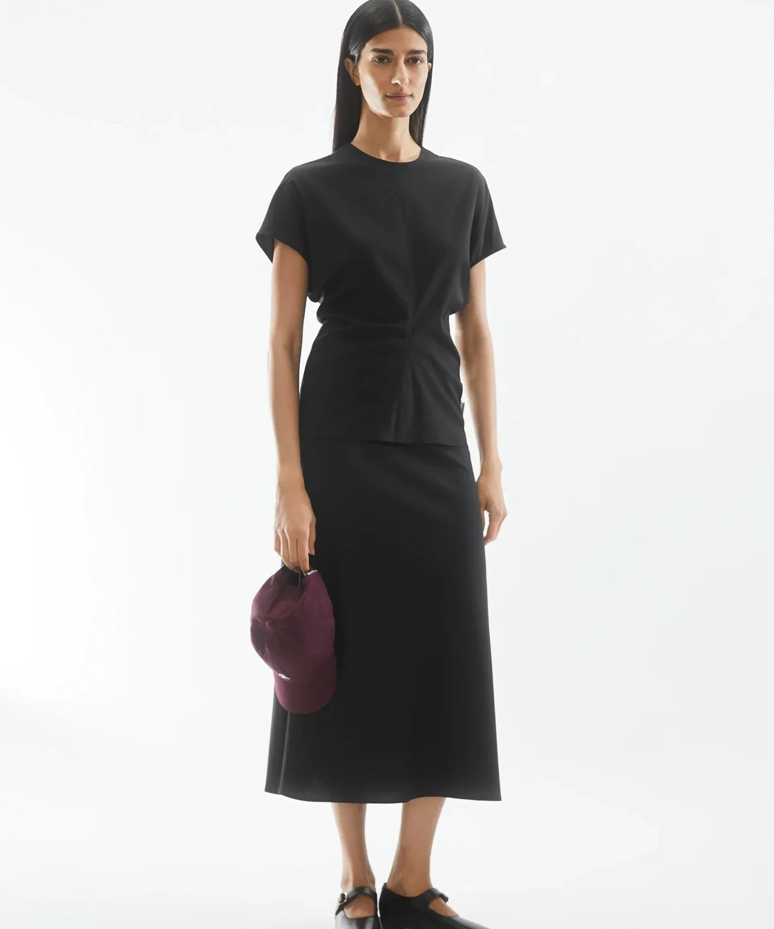 ARMEDANGELS - LENOVAA Rock • black - Rock - ROSA ECK