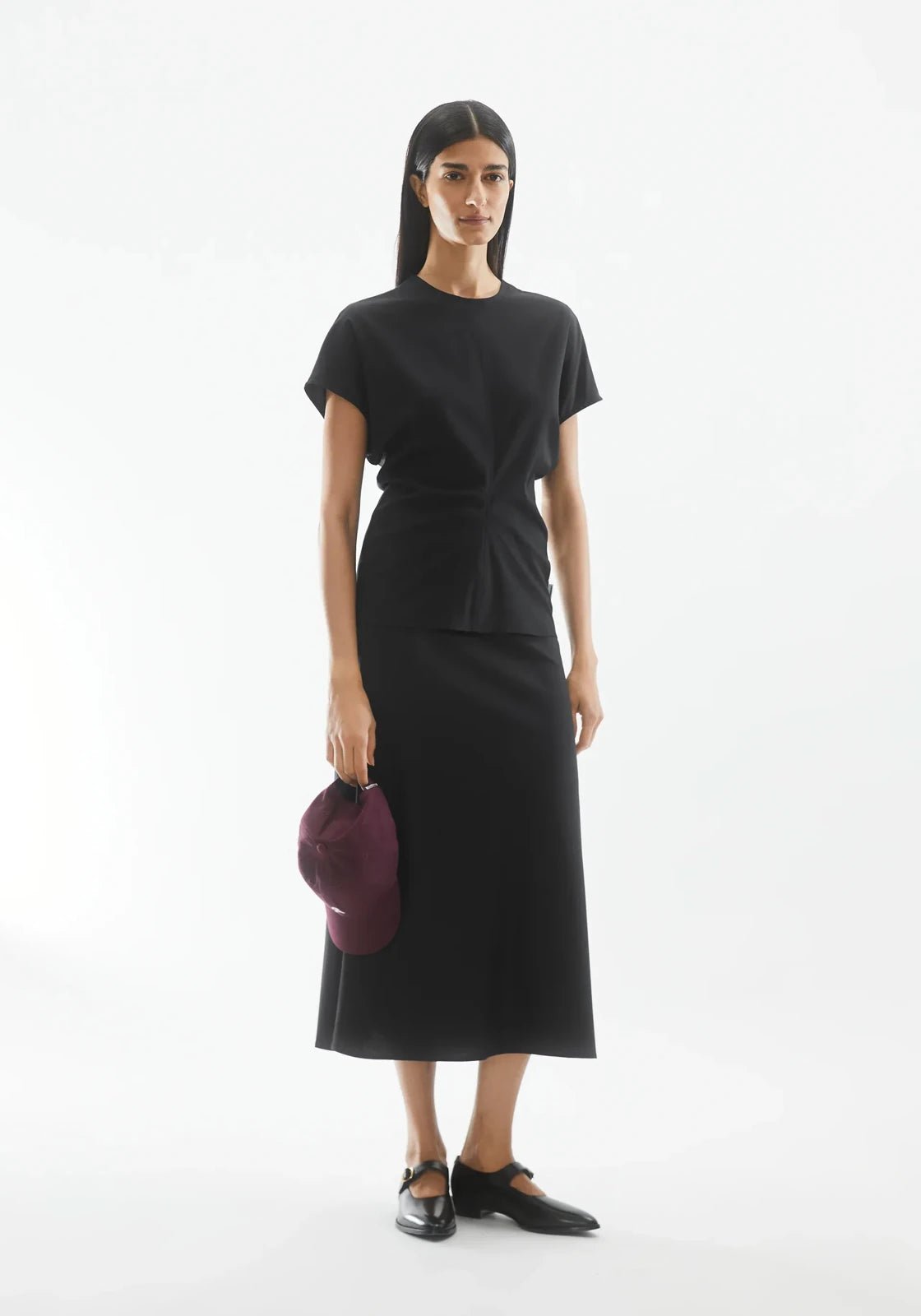 ARMEDANGELS - LENOVAA Rock • black - Rock - ROSA ECK