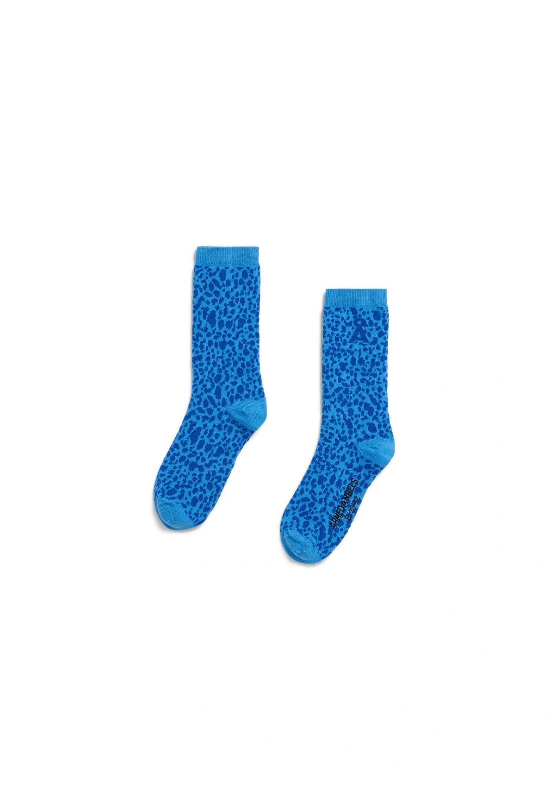 ARMEDANGELS - Leopard Socken aus Bio - Baumwolle • marina blue - Socken - ROSA ECK