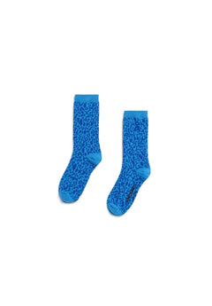 ARMEDANGELS - Leopard Socken aus Bio - Baumwolle • marina blue - Socken - ROSA ECK