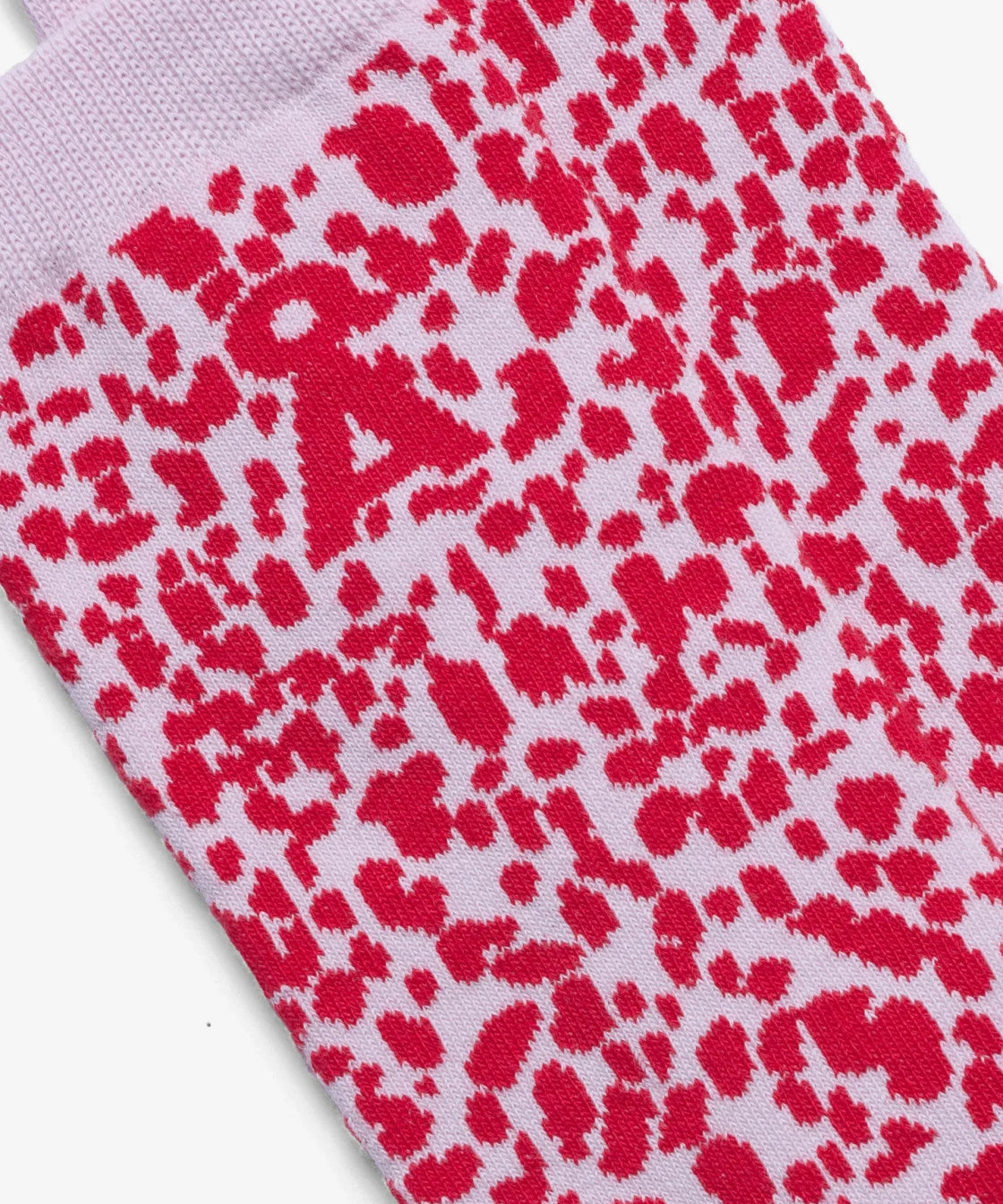 ARMEDANGELS - Leopard Socken aus Bio - Baumwolle • pink mist - Socken - ROSA ECK