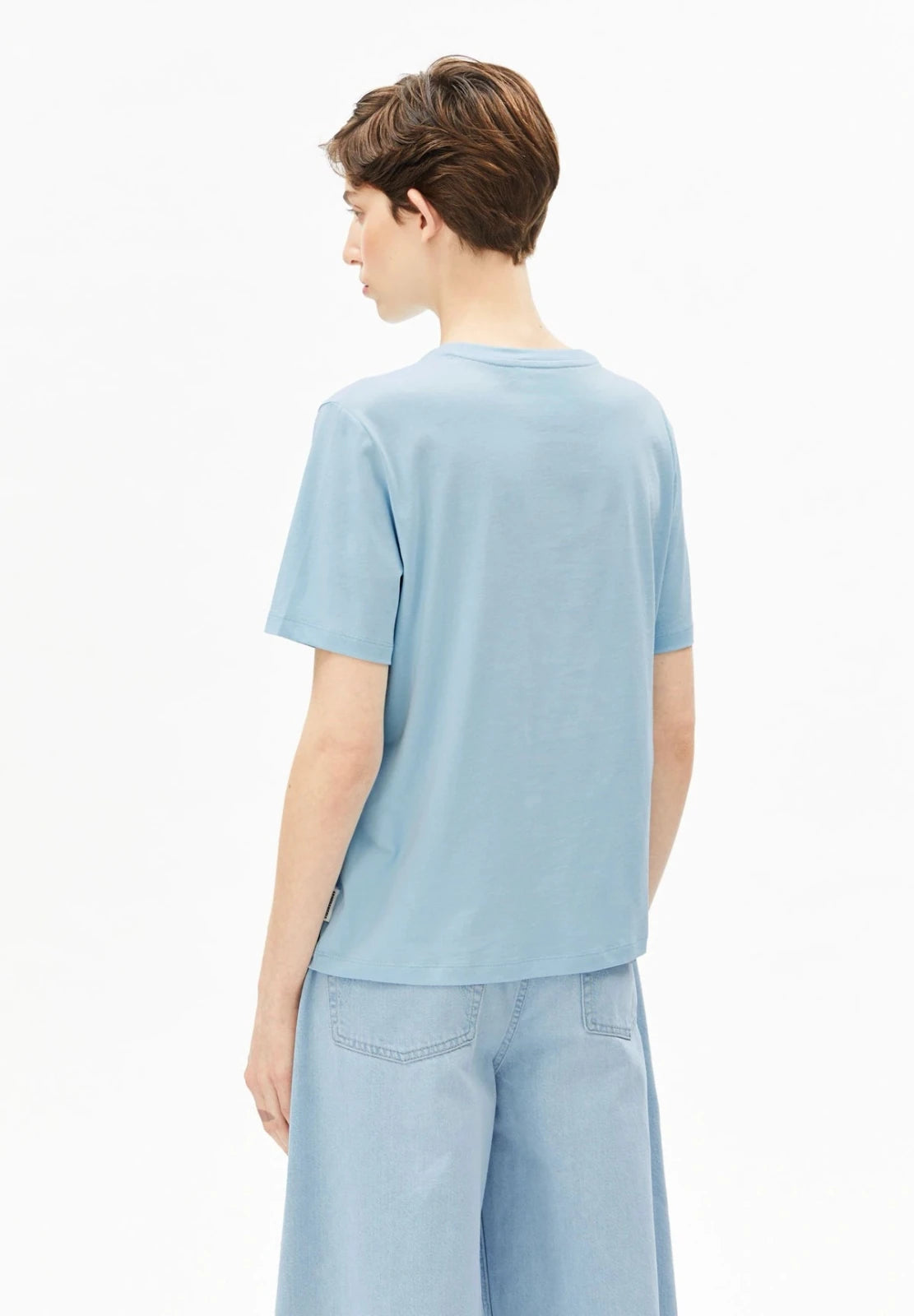 ARMEDANGELS - LUALAA T-Shirt • blue glow - T-Shirt - ROSA ECK