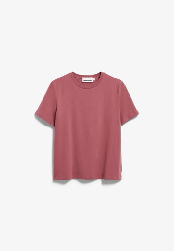 ARMEDANGELS - LUALAA T-Shirt • velvet ember - ROSA ECK