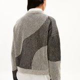 ARMEDANGELS - MAYRAA VANISE Strickpullover • black - off white - ROSA ECK Concept Store