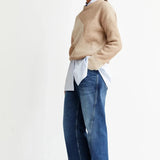 ARMEDANGELS - MAYRAA VANISE Strickpullover • camel melange - oatmilk - Pullover - ROSA ECK