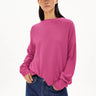 ARMEDANGELS - MERINAA LINKS LINKS Pullover aus Bio - Baumwolle | crushed berry - Sweater - ROSA ECK - 