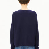 ARMEDANGELS - MERINAA Strickpullover • Tinted Navy - Sweater - ROSA ECK