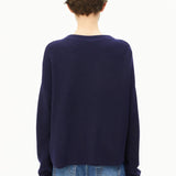 ARMEDANGELS - MERINAA Strickpullover • Tinted Navy - Pullover - ROSA ECK