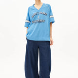 ARMEDANGELS - Mesh T-Shirt • skylight - ROSA ECK