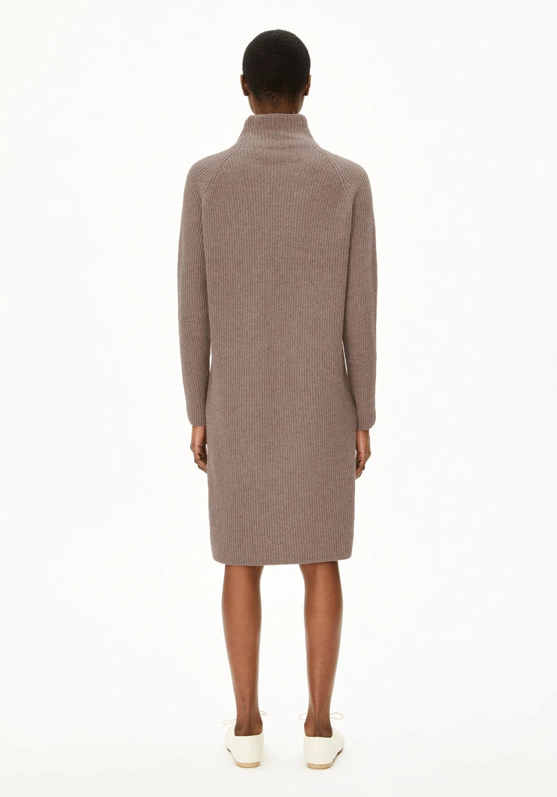 ARMEDANGELS - MILLAANA Strickkleid • Cinnamon Dust Melange - Kleid - ROSA ECK