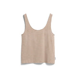 ARMEDANGELS - MINAAMI LITA Top • oatmilk - cinnamon dust - ROSA ECK