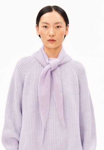 ARMEDANGELS - Mohair-Mix Schal • moonlit lilac - ROSA ECK