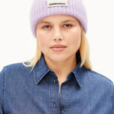 Mohair-Mix Strickmütze • moonlit lilac