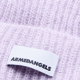 ARMEDANGELS - Mohair-Mix Strickmütze • moonlit lilac - ROSA ECK