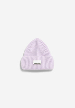 ARMEDANGELS - Mohair-Mix Strickmütze • moonlit lilac - ROSA ECK