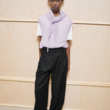 Mohair-Mix Strickpullunder • moonlit lilac