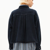 NALAANI Jeansbluse • rinse