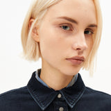 NALAANI Jeansbluse • rinse