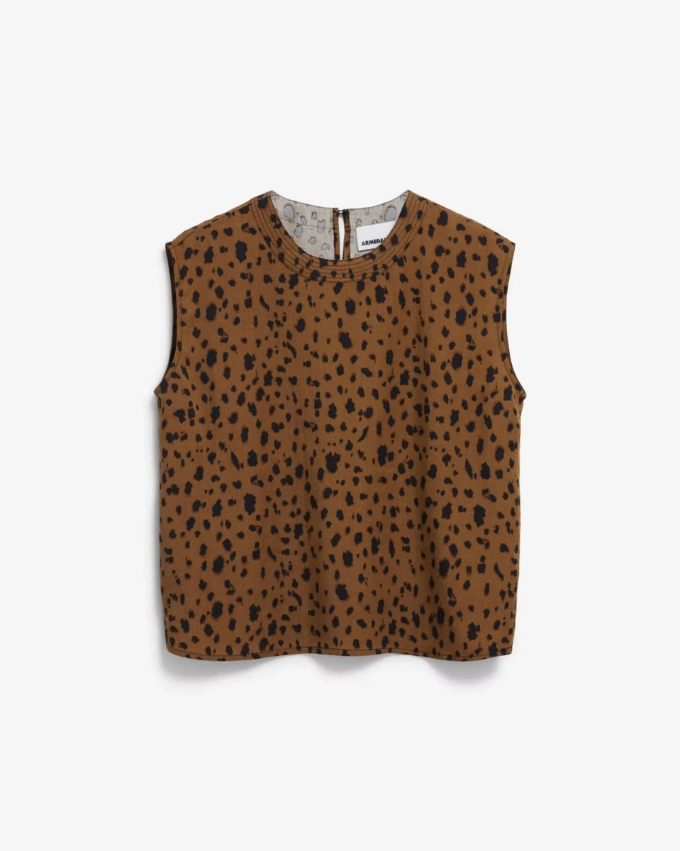 ARMEDANGELS - NERAALI LEOPAA Bluse aus TENCEL™ Lyocell - Top - ROSA ECK Concept Store