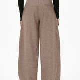 ARMEDANGELS - NYXAA TWEED Hose • pure - walnut cream - Hose - ROSA ECK