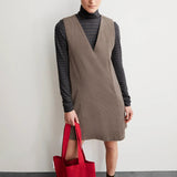 ARMEDANGELS - PINAAFO CORDUROY Kleid • walnut cream - ROSA ECK Concept Store