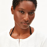 ARMEDANGELS - Pointelle Cardigan • white - ROSA ECK