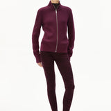 ARMEDANGELS - REBECCAA Strickcardigan • Dark Cranberry - Cardigan - ROSA ECK