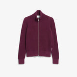 ARMEDANGELS - REBECCAA Strickcardigan • Dark Cranberry - Cardigan - ROSA ECK