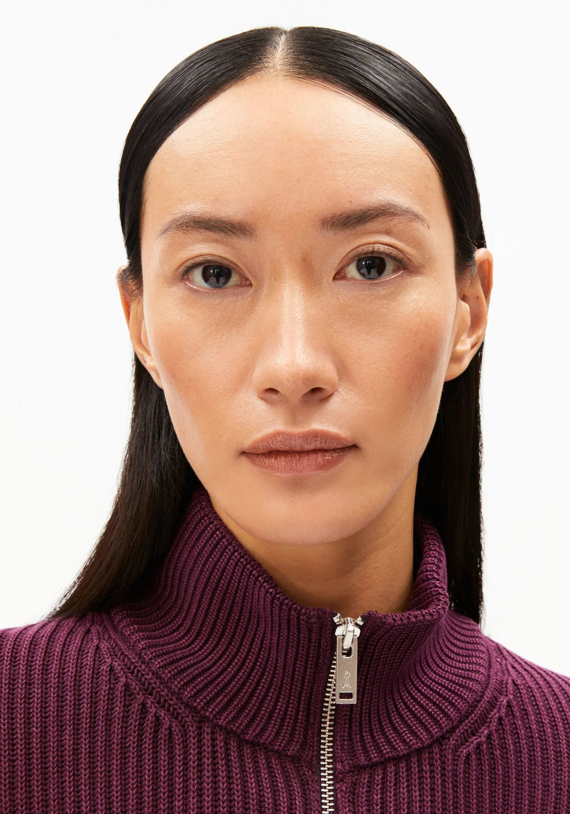 ARMEDANGELS - REBECCAA Strickcardigan • Dark Cranberry - Cardigan - ROSA ECK