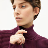 ARMEDANGELS - REBECCAA Strickcardigan • Dark Cranberry - Cardigan - ROSA ECK