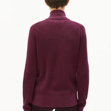 ARMEDANGELS - REBECCAA Strickcardigan • Dark Cranberry - Cardigan - ROSA ECK