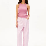 ARMEDANGELS - Ripp Top • washed berry - ROSA ECK