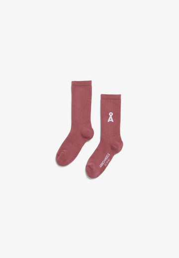 ARMEDANGELS - SAAMUS BOLD Socken • velvet ember - ROSA ECK
