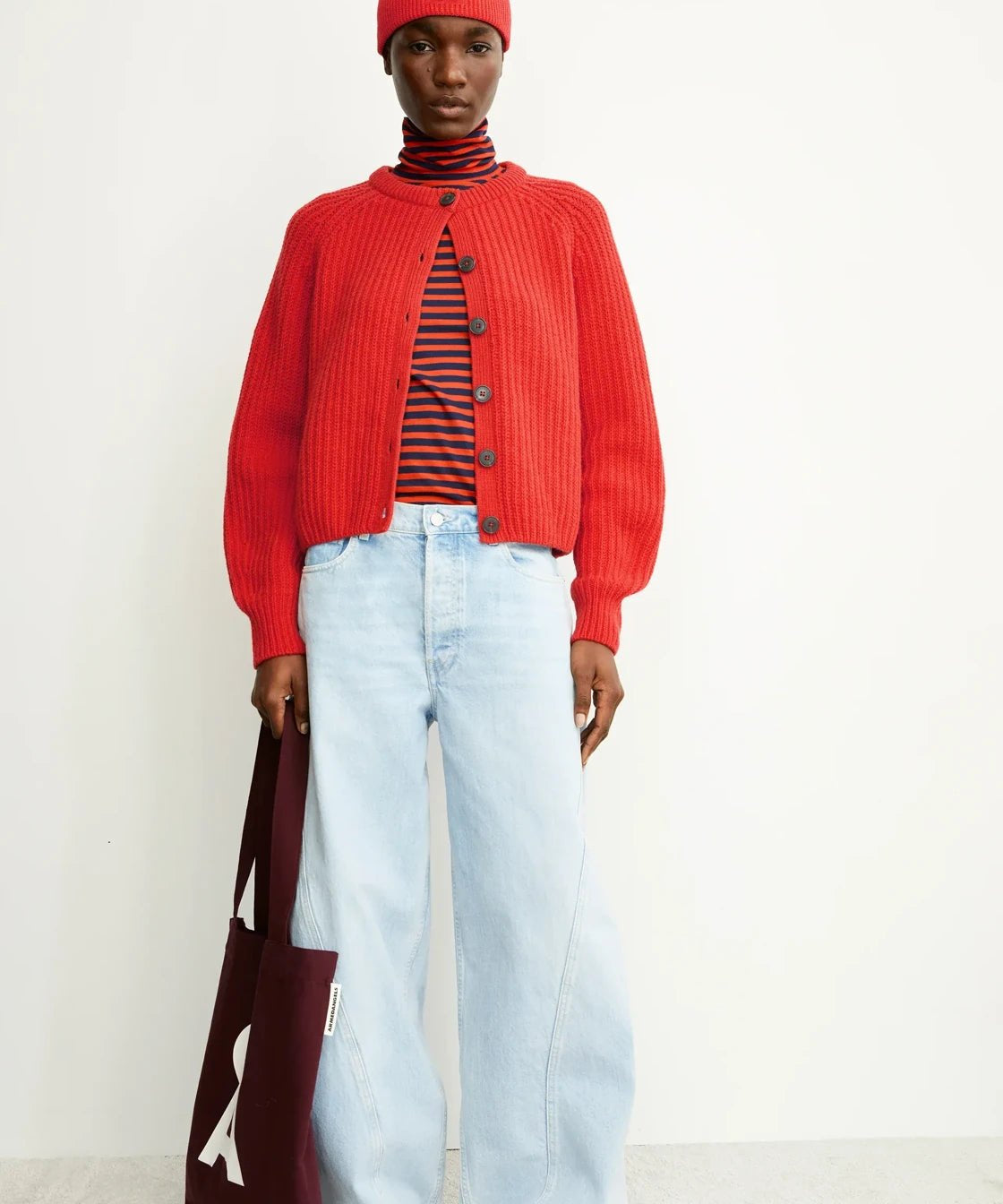 ARMEDANGELS - SELMAA Pullover • candy apple - Pullover - ROSA ECK