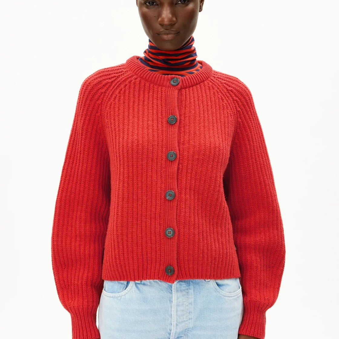 ARMEDANGELS - SELMAA Pullover • candy apple - Pullover - ROSA ECK