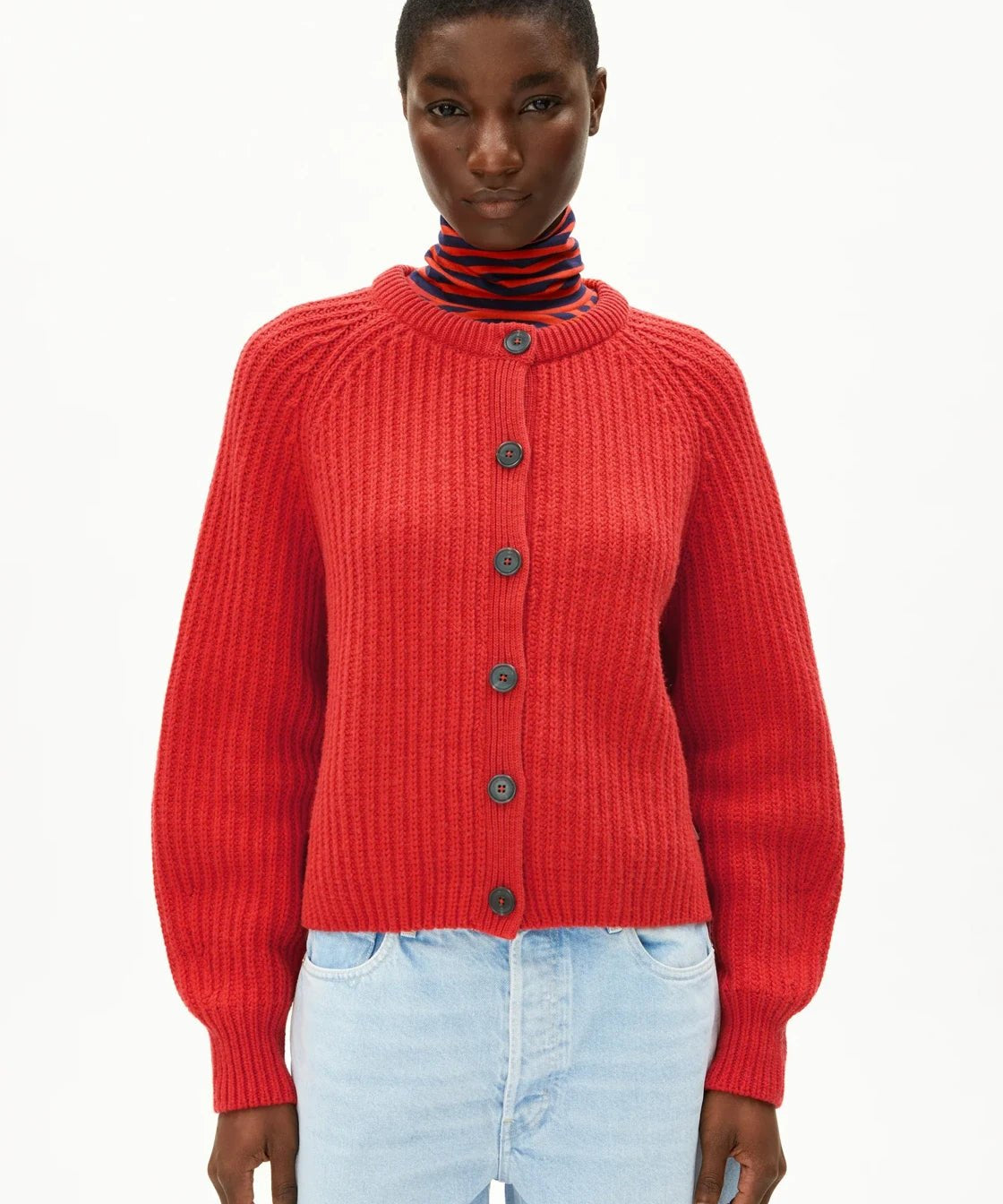 ARMEDANGELS - SELMAA Pullover • candy apple - Pullover - ROSA ECK