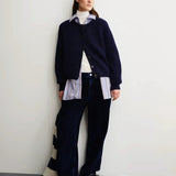 ARMEDANGELS - SELMAA Strickcardigan • tinted navy - ROSA ECK Concept Store