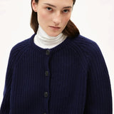 ARMEDANGELS - SELMAA Strickcardigan • tinted navy - ROSA ECK Concept Store