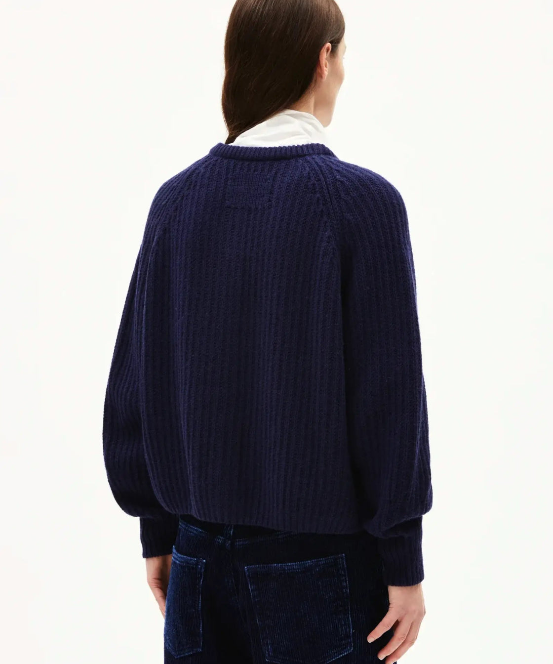 ARMEDANGELS - SELMAA Strickcardigan • tinted navy - ROSA ECK Concept Store
