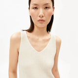 ARMEDANGELS - Strickkleid aus Leinenmix • undyed - ROSA ECK