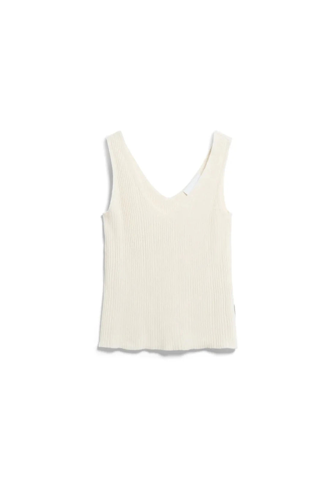 ARMEDANGELS - Stricktop aus Leinenmix • undyed - ROSA ECK