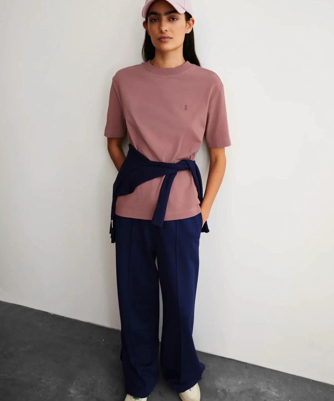 ARMEDANGELS - TARJAA Heavyweight T‑Shirt • light berry - ROSA ECK Concept Store