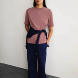 ARMEDANGELS - TARJAA Heavyweight T‑Shirt • light berry - ROSA ECK Concept Store