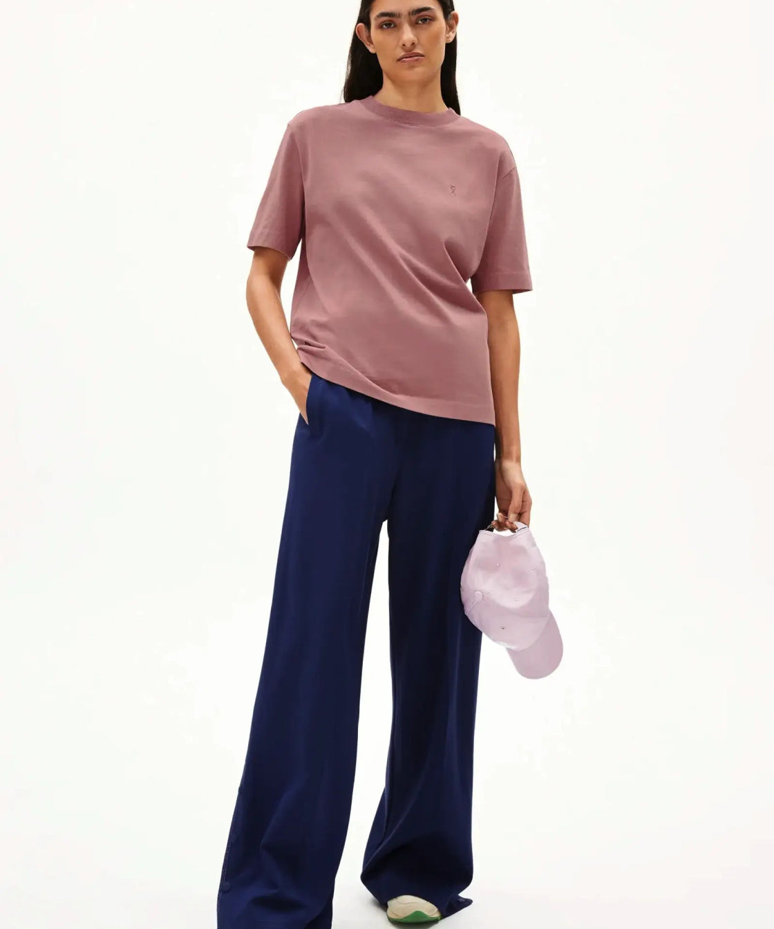 ARMEDANGELS - TARJAA Heavyweight T‑Shirt • light berry - ROSA ECK Concept Store