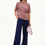 ARMEDANGELS - TARJAA Heavyweight T‑Shirt • light berry - ROSA ECK Concept Store