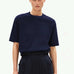 ARMEDANGELS - TARJAA Heavyweight T‑Shirt • tinted navy - ROSA ECK Concept Store