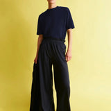 ARMEDANGELS - TARJAA Heavyweight T‑Shirt • tinted navy - ROSA ECK Concept Store